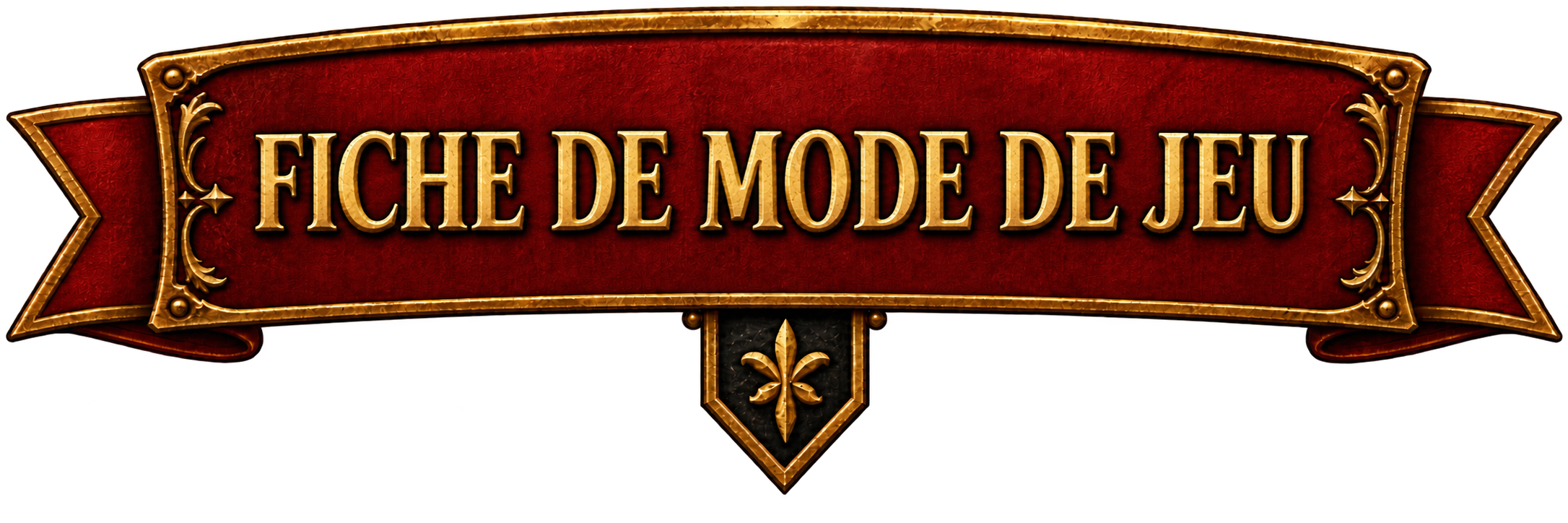 Fiche de Mode de jeu